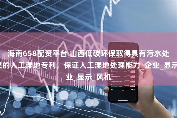 海南658配资平台 山西低碳环保取得具有污水处理效果的人工湿地专利，保证人工湿地处理能力_企业_显示_风机